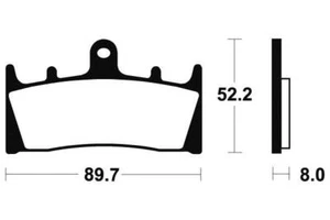 For Kawasaki ZX-9R - Kit Brake Pads Front- MF186- 381861 - Picture 1 of 1