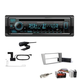 Kenwood Receiver Autoradio DAB Bluetooth für Jaguar X-Type ab 2002 anthrazit - Bild 1 von 5