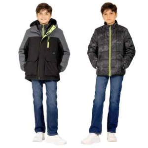 Gerry - Boy's Youth 3-In-1 Systems Jacket - Black Gray - Small S (7/8) - NEW - Picture 1 of 5