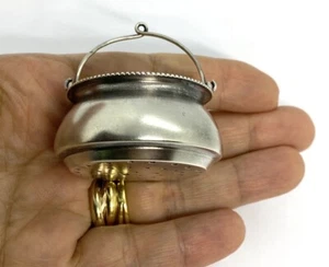 Antique Imperial Russian Marked 840 Silver Tea Strainer 23.46g - Picture 1 of 12
