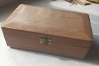 Vintage Reuge Wooden Musical Jewellery Box Swiss Movement 