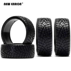 Drift Tires Wheel Hard Pattern Plastic For On Road HSP HPI Redcat Kyosho Himoto - Picture 1 of 6