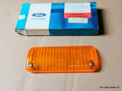 Ford Escort MK2  Blinkerglas Blinkleuchtenglas Oldtimer Neu - Image 1 of 3