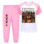 Boys Five Nights At Freddy's T-shirt +Pants Sleepwear Nightwear PJ'S Set Pyjamas