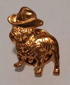Mack Truck Western Bulldogge Anstecknadel Vintage NOS Cowboyhut Mack Trucks - Bild 1 von 5