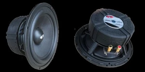 CDT AUDIO ES-6 6.5" 160W RMS MID WOOFER 4 OHM CAR SPEAKERS PAIR NEW - Picture 1 of 1