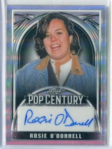 2024 Hoja Pop Century Rosie O'Donnell PLATA AUTÓGRAFO 23/25 ACTRIZ - Imagen 1 de 1