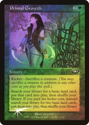Planeshift  MTG FOIL  Primal Growth   Magic - Image 1 of 2