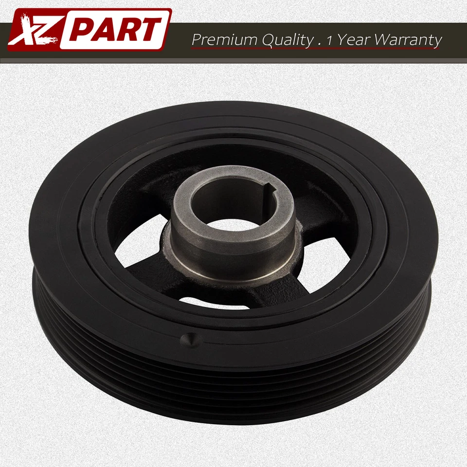 POLEA CIGÜEÑAL BALANCEADORA ARMÓNICA 2312532000 PARA AZERA KIA SEDONA V6 3,8 L 3,5 L Foto 1 de 4