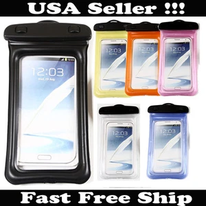 Waterproof Dry Pouch Bag Protector Case Cover For Samsung S5 S4 S3 Note 3 2 - Picture 1 of 10