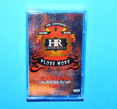 THE GOVENOR -FLOSS MODE---1995 BAY AREA RAP w/ 2PAC, RICHIE RICH, LUNIZ--SEALED - Image 1 of 3