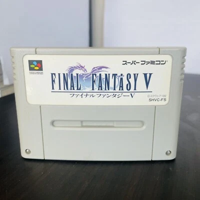Final Fantasy V 5 Nintendo Super Famicom Square 1992 Japanese Version SHVC-F5 - Image 1 of 4