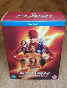 The Flash - The Complete Collection Blu-Ray Season 1-9 Boxset Superhero Action - Foto 1 di 12