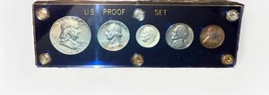 1955 MINT SILVER SET U.S. COINS LUSTROUS BRILLIANT UNCIRCULATED BUGS BUNNY HALF - Picture 1 of 6