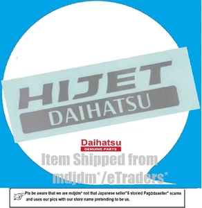 Genuine HIJET DAIHATSU Decal DAIHATSU 75471-B5050 oem - Picture 1 of 2