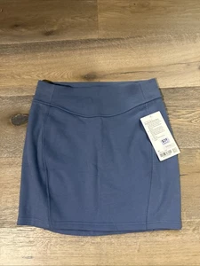 Lululemon Scuba HR Mini Skirt Oasis Blue Women’s Medium NWT Sporty Casual - Picture 1 of 7