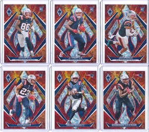 Patriots 20 Card Lot Brady Maye Fireburst /350 Refractor Rookie RC NFL Football - Picture 1 of 4