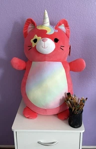 Squishmallow Hug Mees 26 pulgadas Sienna El Caticornio con Ojo de Estrella NUEVO con Etiquetas - Imagen 1 de 6