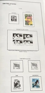 B264 francobolli d'epoca Stati Uniti 1988 - Foto 1 di 3