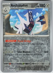 PO-01 Reverse Holo Archaludon 070/131 SV: Prismatic Evolutions - Picture 1 of 1