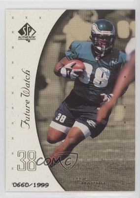 1999 SP Authentic Future Watch /1999 Cecil Martin #137 Rookie RC - Image 1 of 2