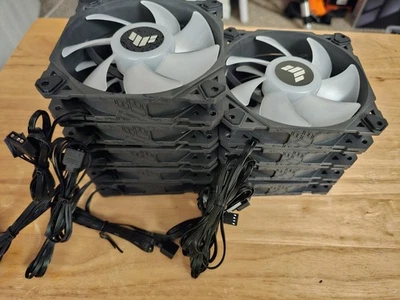 ASUS TUF Gaming TF120 ARGB 120mm Case Fan - Black - Image 1 of 3