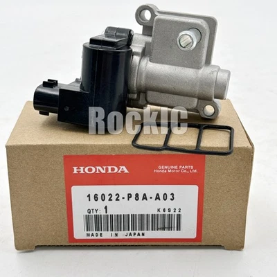 Válvula de control de aire de ralentí Honda OEM para Odyssey Pilot Accord Acura 16022-P8A-A03 EE. UU. Foto 1 de 3