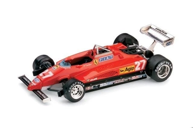 Brumm BM0287 FERRARI 126 C 2 P.TAMBAY 1982 N.27 2nd ITALY GP 1:43 Modellino - Immagine 1 di 1