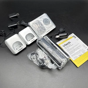 VTech CS6629-3 DECT 6.0 Expandable Cordless Phone W/Digital Answering System-New - Picture 1 of 7