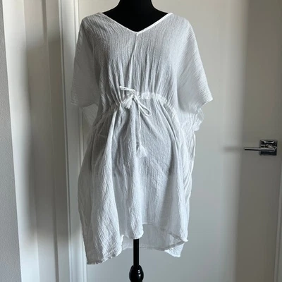 Encubrimiento de natación Calzedonia Cobey para mujer talla única blanco Foto 1 de 4