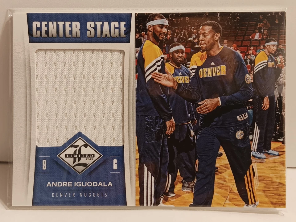 2012-13 Panini Limited Center Stage Materials #41 Andre Iguodala 78/199 - Image 1 of 4