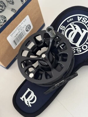 **BEAUTIFUL** 🔥 ROSS EVOLUTION FS 5/6wt Black Fly Reel!! 🔥 ~New~ - image 1 of 4