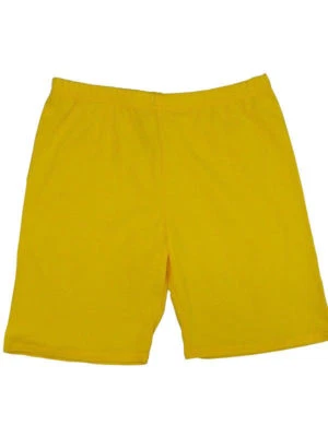 WOMEN COTTON SPANDEX MISSES N PLUS BIKE LEGGINGS SHORTS GYM YOGA 20 COLORS S-5XL - Image 1 of 2