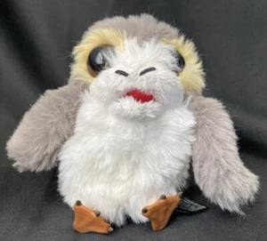 Disney Parks Star Wars Porg magnetische Plüschpuppe - 5 Zoll sprechende Eule Vogel Spielzeug - Bild 1 von 6