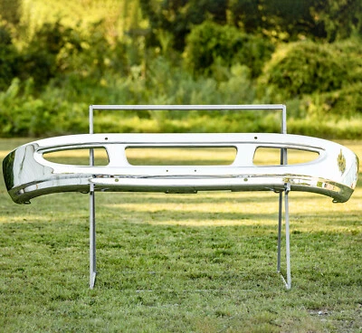 Para-choque International 4300 cromado - Reboque grande - DuraStar/TranStar - 4200/8600 - Imagem 1 de 4