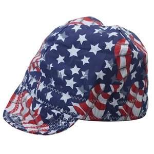 Fashion Style Welding Cap Of Colorful Flag for Welders - Picture 1 of 6