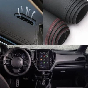 For Subaru Crosstrek 24-25 Leather Dashboard Dash Sun Shade Cover Dashmat Carpet - Picture 1 of 8