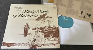 A HARVEST A SHEPHERD A BRIDE-VILLAGE MUSIC OF BULGARIA-USA 1971 VINYL LP (NM/M-) - Picture 1 of 7