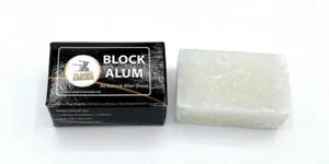 Block Alum Stone 2.5oz (70gr) After Shave Blood Stopper by Classic Samurai - Picture 1 of 1