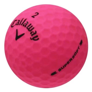 120 Callaway Supersoft Pink Mint Used Golf Balls AAAAA - Picture 1 of 8