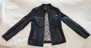 Kunstlederjacke, Farbe schwarz in Größe 36 - ungetragen - Bild 1 von 6