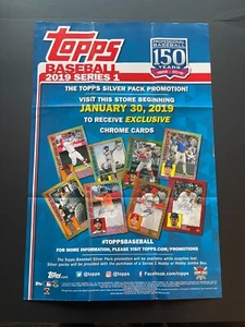 Topps Baseball 2019 Series 1 Promo Poster - 21.75" x 33" - Picture 1 of 1