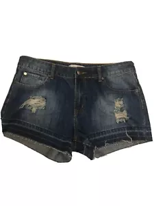 Adam Levine 222 Raw Hem Distressed Shorts SZ 30 - Picture 1 of 12