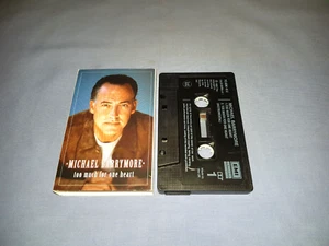 MICHAEL BARRYMORE TOO MUCH FOR ONE HEART CASSETTE TAPE SINGLE - Picture 1 of 2