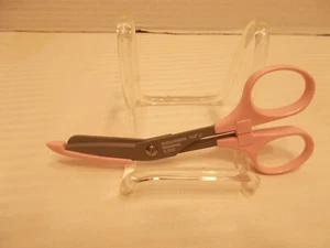 MILTEX Nurse's Bandage Scissors Fluoride Coated Stainless 5-1/2" PINK 5-700 - Picture 1 of 5