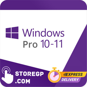 windows 10 / 11 pro product key activation licence life time 