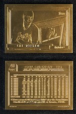 1992-98 Highland Mint Topps Mint-Cards Bronze Cal Ripken Jr (1991) #CR92 HOF