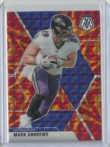 MARK ANDREWS 2020 Panini Mosaic - Mosaic Reactive Orange Prizm #22 Ravens - Picture 1 of 2