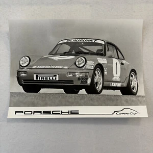 Vintage Porsche 911 Carrera Cup Racing Car Factory Press Photo Photograph Print - Picture 1 of 3