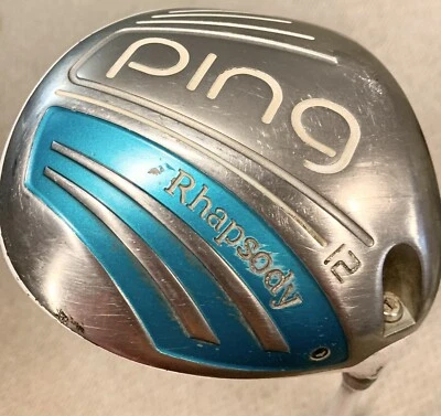 Controlador Ping Rhapsody 12 grados ULT220 Lite damas SIN cubierta para la cabeza con desgaste 45" diestro Foto 1 de 4